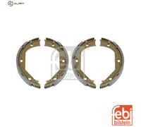 febi bilstein 18535 Brake Shoe Set for parking brake, pack of two