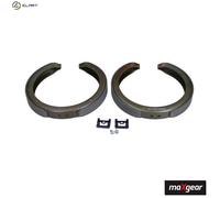 MaXgear Handbrake Shoes 19-4567 - Parking brake, Rear axle right for Daewoo Mazda Opel Ssangyong