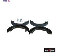 MaXgear Handbrake Shoes 19-4571 - Parking Brake Rear Axle Right for Land Rover
