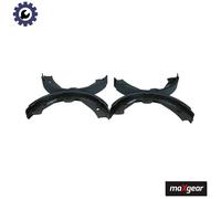 BRAKE SHOE SET PARKING BRAKE 19-4582 FOR VW PORSCHE CGFA/CGEA 3.0L CRCA 3.0L