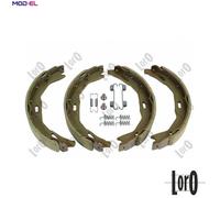 BRAKE SHOE SET PARKING BRAKE 231-05-032 FOR MERCEDES-BENZ OM646.811/812 2.1L