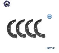 BRAKE SHOE SET PARKING BRAKE 314 042 0007 FOR BMW 5/E39 N47D20B/D/C/A N46B20