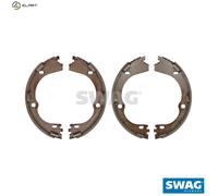 SWAG Autoteile Brake Shoe Set 33 11 0709 - Rear Axle Parking Brake - Fits Hyundai Tucson, KIA