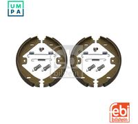 Brake Shoe Set, parking brake Rear Axle 39715 FEBI BILSTEIN for MERCEDES-BENZ