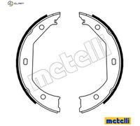 Brake Shoe Set, parking brake 53-0017 METELLI for BMW ALPINA