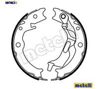 Brake Shoe Set, parking brake 53-0052 METELLI for CHEVROLET DAEWOO