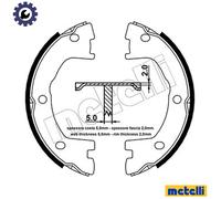 Brake Shoe Set, parking brake 53-0077 METELLI for IVECO RENAULT TRUCKS