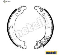 Brake Shoe Set, parking brake 53-0089 METELLI for PEUGEOT FIAT CITROËN