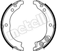 Brake Shoe Set, parking brake 53-0089 METELLI for PEUGEOT FIAT CITROËN