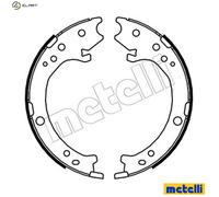 Brake Shoe Set, parking brake 53-0161 METELLI for HONDA CR-V III CR-V IV ODYSSEY