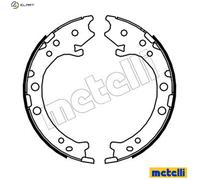 Brake Shoe Set, parking brake 53-0162 METELLI for HONDA CR-V III