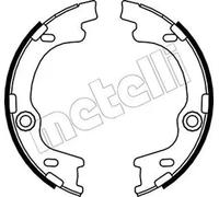Brake Shoe Set, parking brake 53-0185 METELLI for HYUNDAI KIA