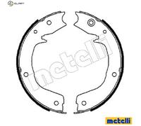 BRAKE SHOE SET PARKING BRAKE 53-0267 FOR MITSUBISHI PAJERO/IV/SHOGUN MONTERO