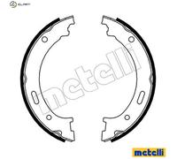 Brake Shoe Set, parking brake 53-0361 METELLI for JEEP GRAND CHEROKEE IV