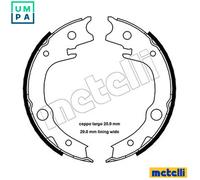 Brake Shoe Set, parking brake 53-0443 METELLI for TOYOTA COROLLA YARIS/VITZ