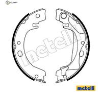 Brake Shoe Set, parking brake 53-0446 METELLI for TOYOTA COROLLA Compact COROLLA