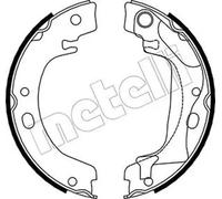 Brake Shoe Set, parking brake 53-0446 METELLI for TOYOTA COROLLA Compact COROLLA