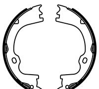 METELLI 53-0761 Handbrake shoes