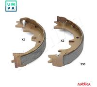 ASHIKA 55-02-230 Handbrake shoes