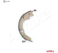 ASHIKA 55-02-231 Handbrake shoes