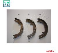 Brake Shoe Set, parking brake Rear Axle 55-05-507 ASHIKA for MITSUBISHI