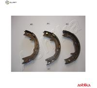 Brake Shoe Set, parking brake Rear Axle 55-05-507 ASHIKA for MITSUBISHI