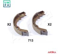 ASHIKA 55-07-713 Handbrake shoes