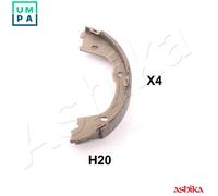 ASHIKA 55-0H-H20 Handbrake shoes