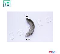 JAPKO 55K17 Handbrake shoes