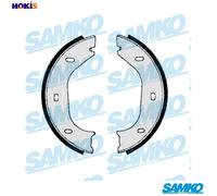 BRAKE SHOE SET PARKING BRAKE 80010 FOR ALFA ROMEO AR01590/00515 2.0L 4cyl SPIDER