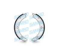 Brake Shoe Set, parking brake 84730 SAMKO for MERCEDES-BENZ PORSCHE CHRYSLER