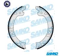 Brake Shoe Set, parking brake 88950 SAMKO for CHRYSLER DODGE PLYMOUTH