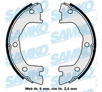 Brake Shoe Set, parking brake 89250 SAMKO for IVECO RENAULT TRUCKS NISSAN
