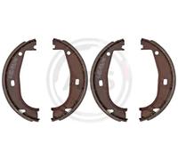 ABS All Brake Systems Rear Parking Brake Shoe Set 8950 for BMW