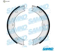 LPR 09710 Handbrake shoes