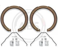 Brake Shoe Set, parking brake 9025 A.B.S. for MAZDA CHEVROLET SSANGYONG OPEL