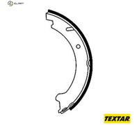 BRAKE SHOE SET PARKING BRAKE 91046000 FOR VOLVO B5254S/5244S/5254FS 2.4L 5cyl