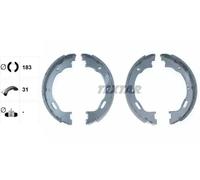 TEXTAR 91057800 Handbrake shoes