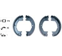 Textar Handbrake Shoes 91059000 – Parking Brake for IVECO Renault Trucks