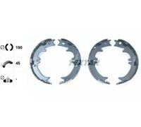 TEXTAR 91060500 Handbrake shoes