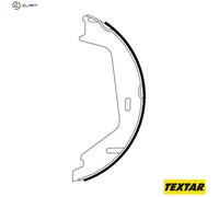 Drum Brake TEXTAR 91062300 for VOLVO