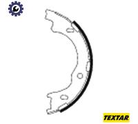 TEXTAR 91068100 Handbrake shoes