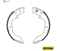 TEXTAR 91068300 Handbrake shoes