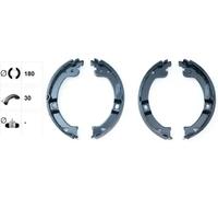 TEXTAR 91069600 Handbrake shoes