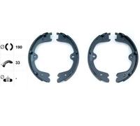 TEXTAR 91073100 Handbrake shoes