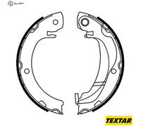 BRAKE SHOE SET PARKING BRAKE 91074300 FOR TOYOTA 1ZZ-FE 1.8L 1ND-TV 1.4L 4cyl