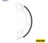 TEXTAR 91075300 Handbrake shoes