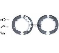 TEXTAR 91075400 Handbrake shoes