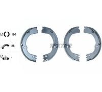 TEXTAR 91082500 Handbrake shoes