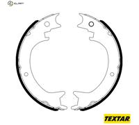 TEXTAR 91083800 Handbrake shoes